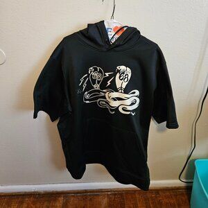 '68 Band Mesh short sleeve Hoodie